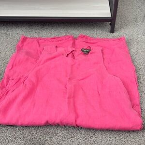 Tommy Bahama lined linen dress